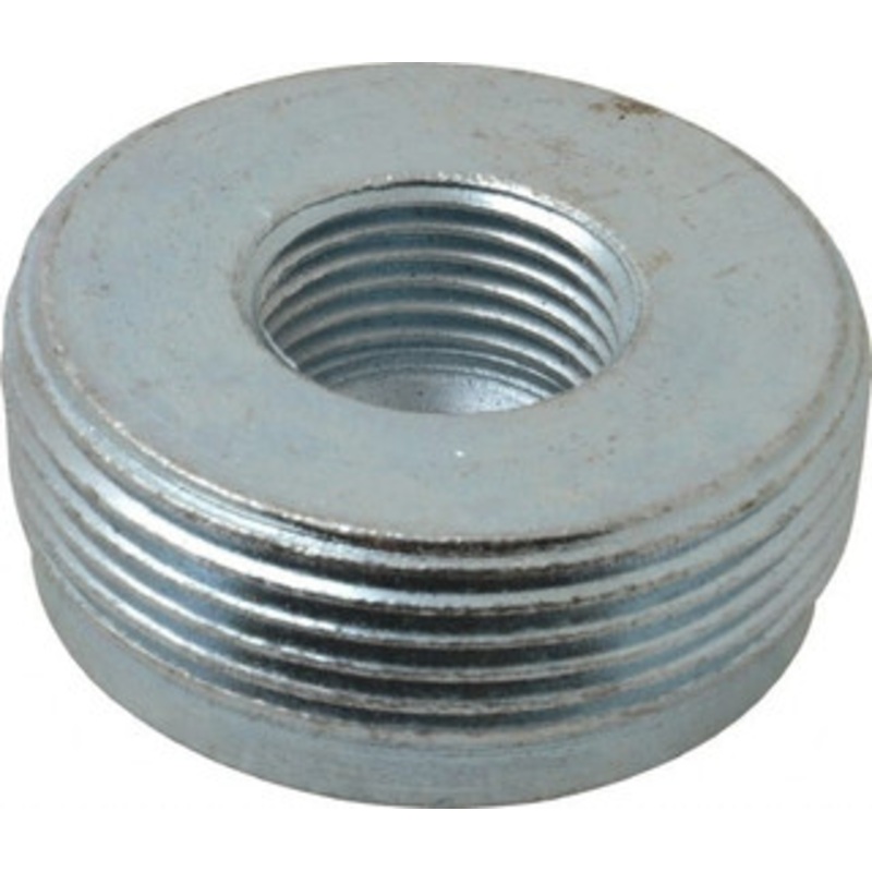 Crouse-Hinds 1-1/2 to 1/2 Trade Rigid/Intermediate (IMC) Conduit Reducer Steel, Noninsulated, Threaded Connection 254 - 04801445