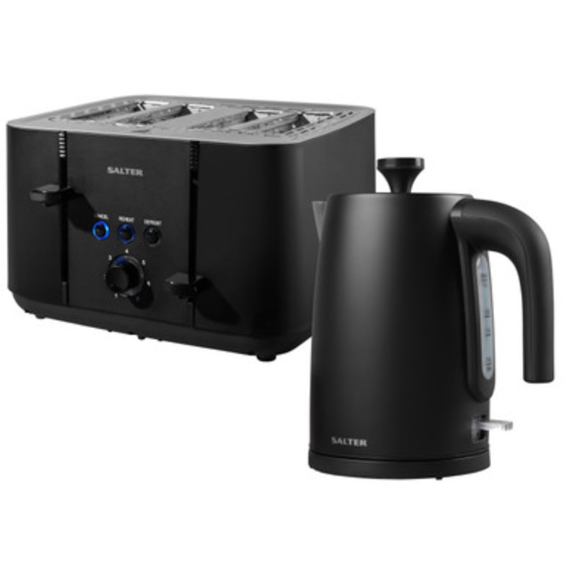 Kuro Kettle & 4-Slice Toaster Set