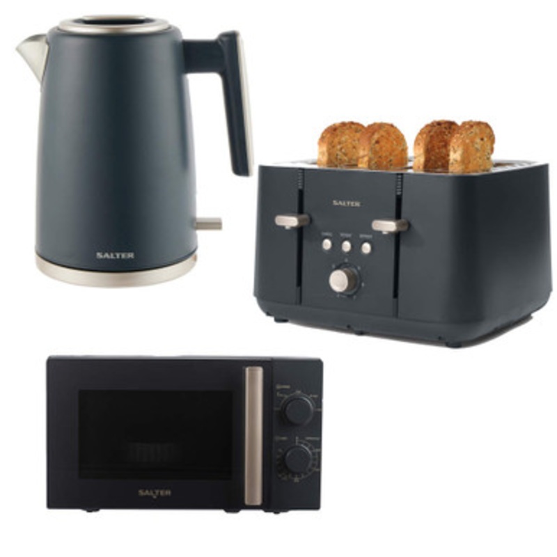 Marino Kettle, Toaster & Manual Microwave Set