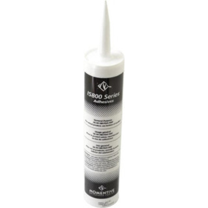 Momentive Performance Materials 10.1 oz Tube White RTV Silicone Joint Sealant 200C Max Operating Temp, Series NS80 IS802 12C - 06904676