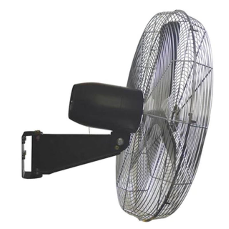 TPI 24 Blade Air Circulator w/Wall Mount, 1/4 HP - CACU 24-WO