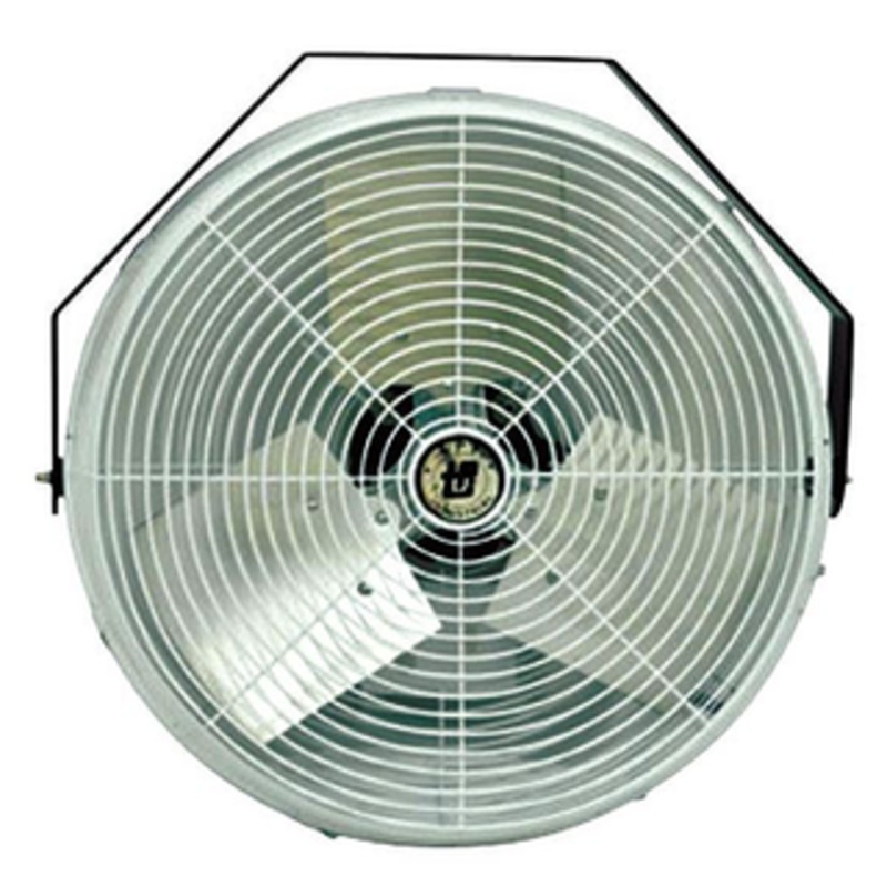TPI 24 Blade, Corrosion Resistant Workstation Air Circulator, Wall/Ceiling Mount - U-24-CR