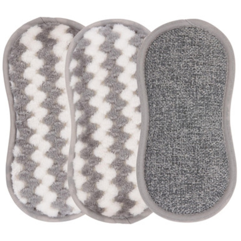 Warm Harmony Double-Sided Cleaning Pads, Pack of 3