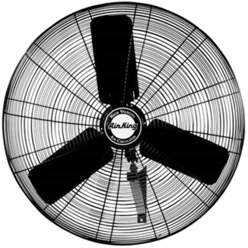 Air King 30 1/4HP 3-Speed Non-Oscillating Wall Mount Fan - 9030