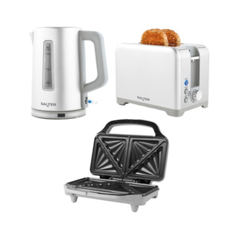 Aspen Kettle, Toaster & Sandwich Toaster Set