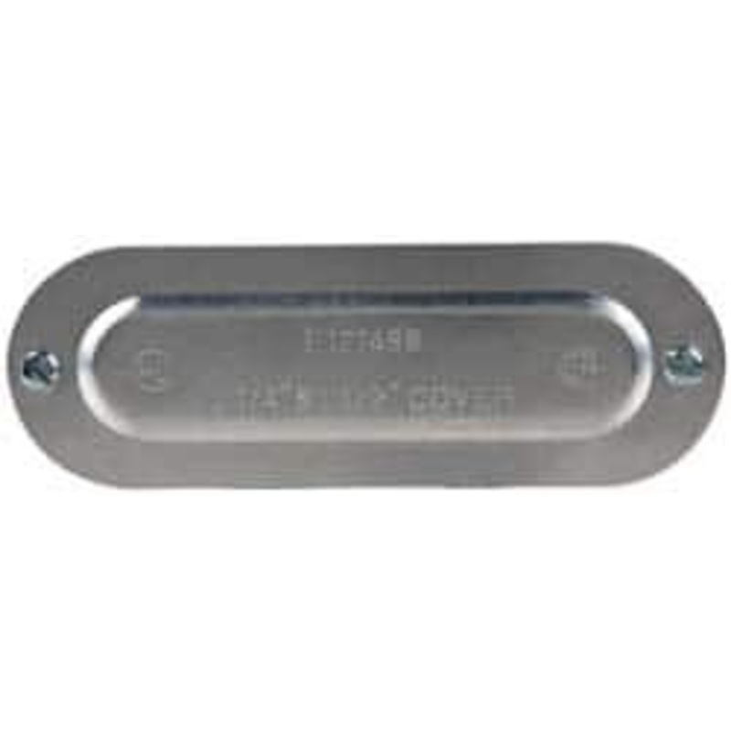 Crouse-Hinds 1-1/4 & 1-1/2 Trade, Aluminum Conduit Body Cover Plate Use with Series 5 Conduit Outlet Bodies 450 - 04738977