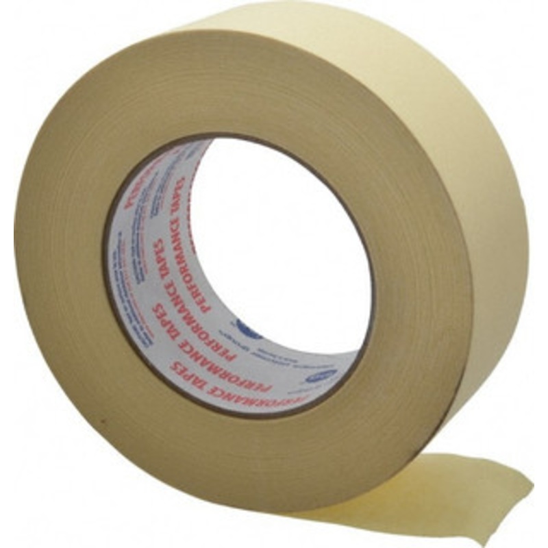 Intertape 2 Wide x 180 ft. Long x 7.3 mil White Paper Masking Tape Rubber Adhesive, 26 Lb/In Tensile Strength, Series PG21 PG21..181 - 65167769