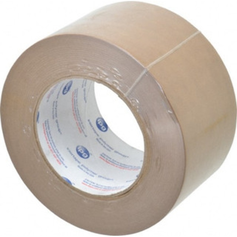 Intertape 3 x 60 Yd Natural (Color) Rubber Adhesive Packaging Tape Paper Backing, 7.2 mil Thick, 45 Lb Tensile Strength, Series 530 84459 - 62472667