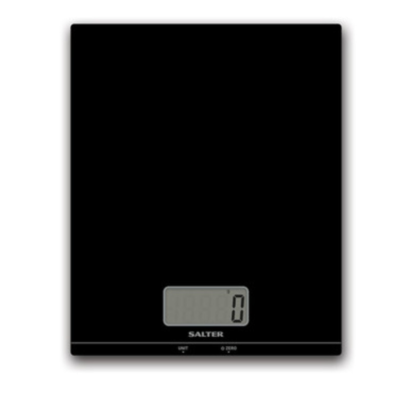 Large Platform Digital Kitchen Scale - Black