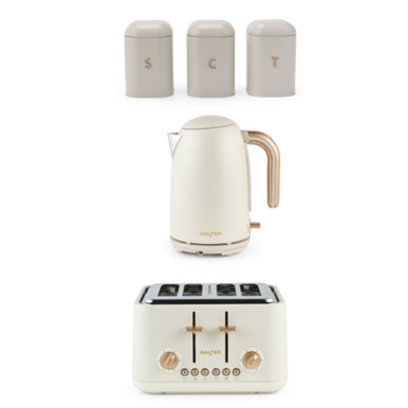 Pebble Kettle, Toaster & Countertop Set