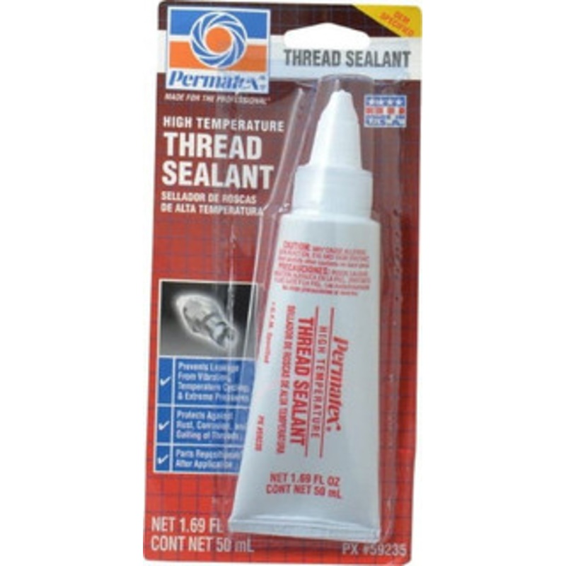 Permatex 50 mL Tube, White, Paste High Strength Threadlocker Series 592 59235 - 64477946
