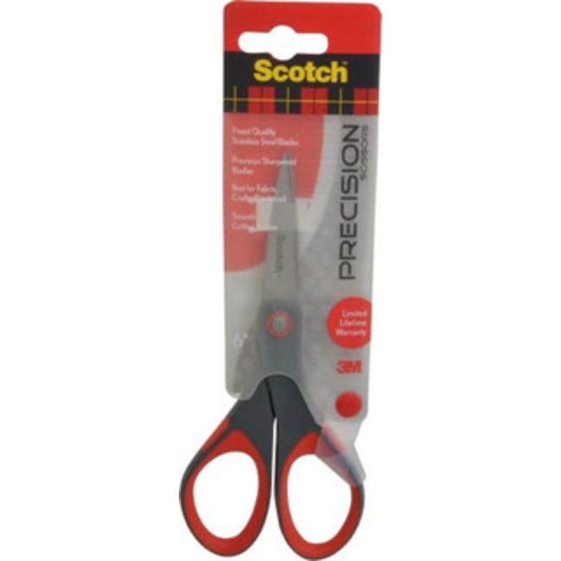 3M 3 LOC, 6 OAL Stainless Steel Professional Scissors For Fabrics, Heavy Weight Paper, Photos 7100144987 - 66526153