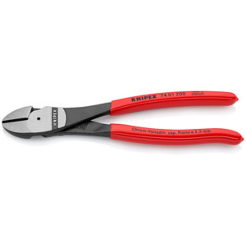 Knipex 8 Hi-Leverage Diagonal Cutter Pliers - KX7401200