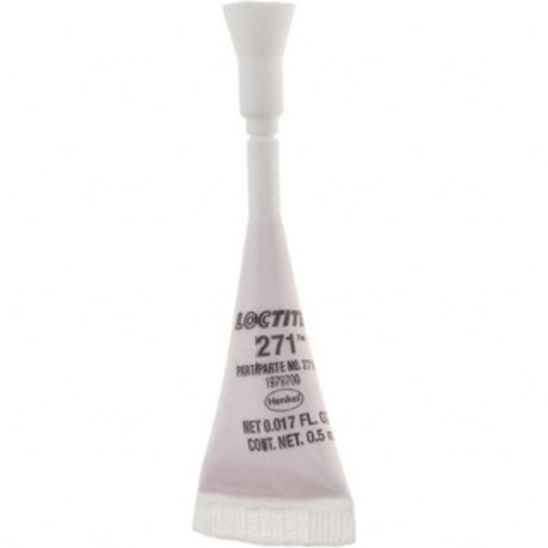 Loctite 0.5 mL, Red, High Strength Threadlocker Series 271 232532 - 09400615