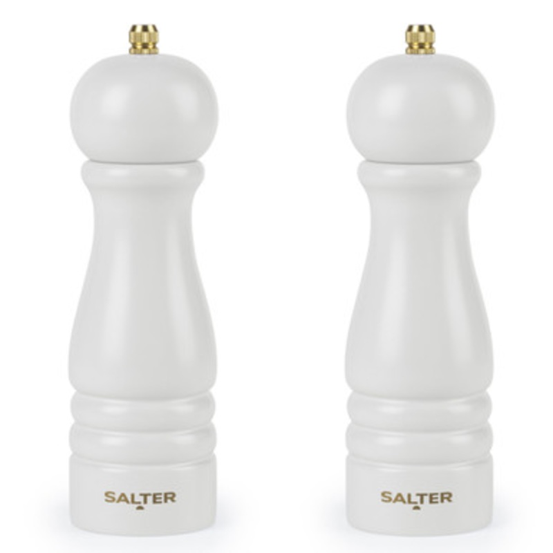 Olea Salt & Pepper Grinder Set of 2  Grey