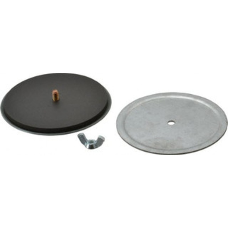 Cooper B-Line 2-1/2 Conduit, 4, 12, 13, 3R NEMA Rated, Electrical Enclosure Steel Hole Seal ANSI 61/UL Listed, Includes Oil-Resistant Gasket, Plated Stud & Wing Nut 78205148550 - 64050784