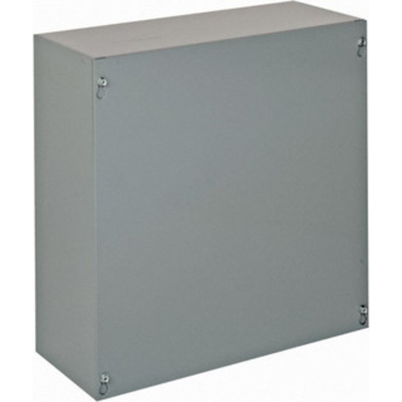 Cooper B-Line NEMA 1 Steel Junction Box Enclosure with Screw Flat Cover 15 Wide x 15 High x 6 Deep 78205100132 - 64051022