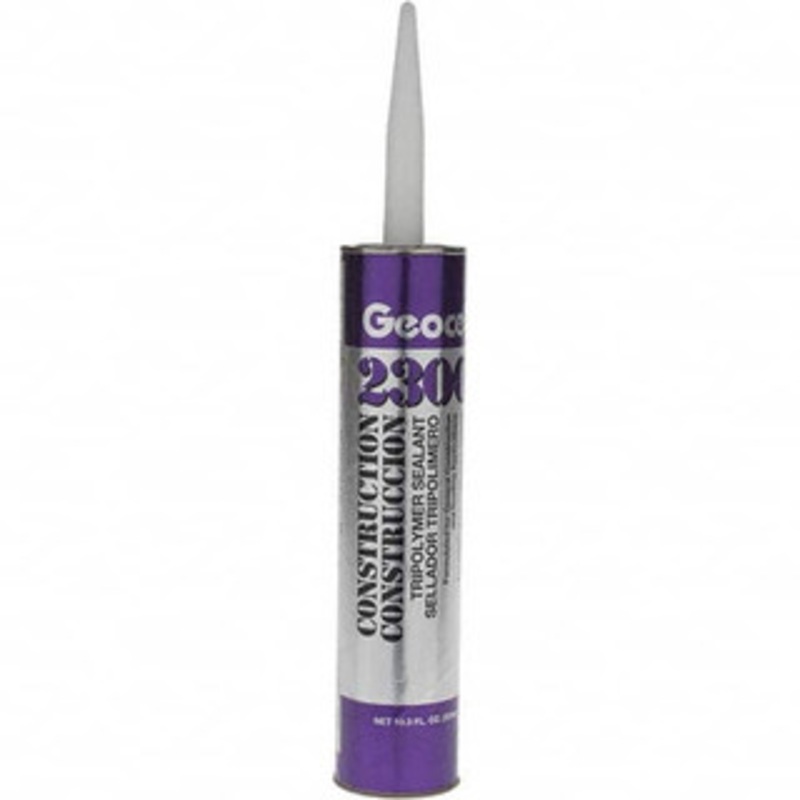 Geocel 10.3 oz Tube Clear Tripolymer Sealant Outdoor GC66100 - 69545481