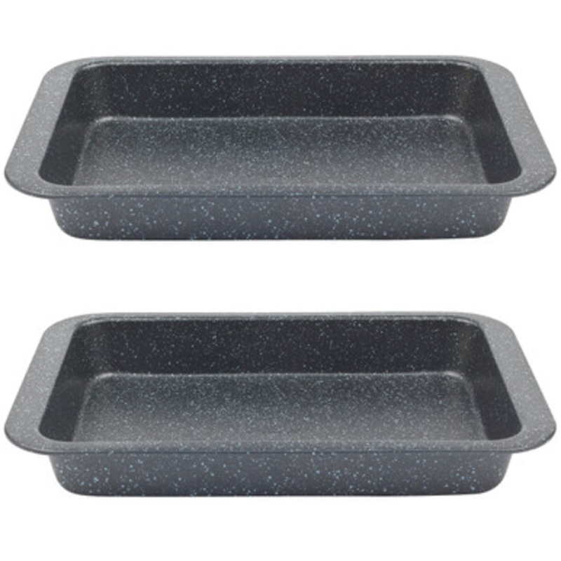 Megastone 36cm Roasting Tin - 2 Pack
