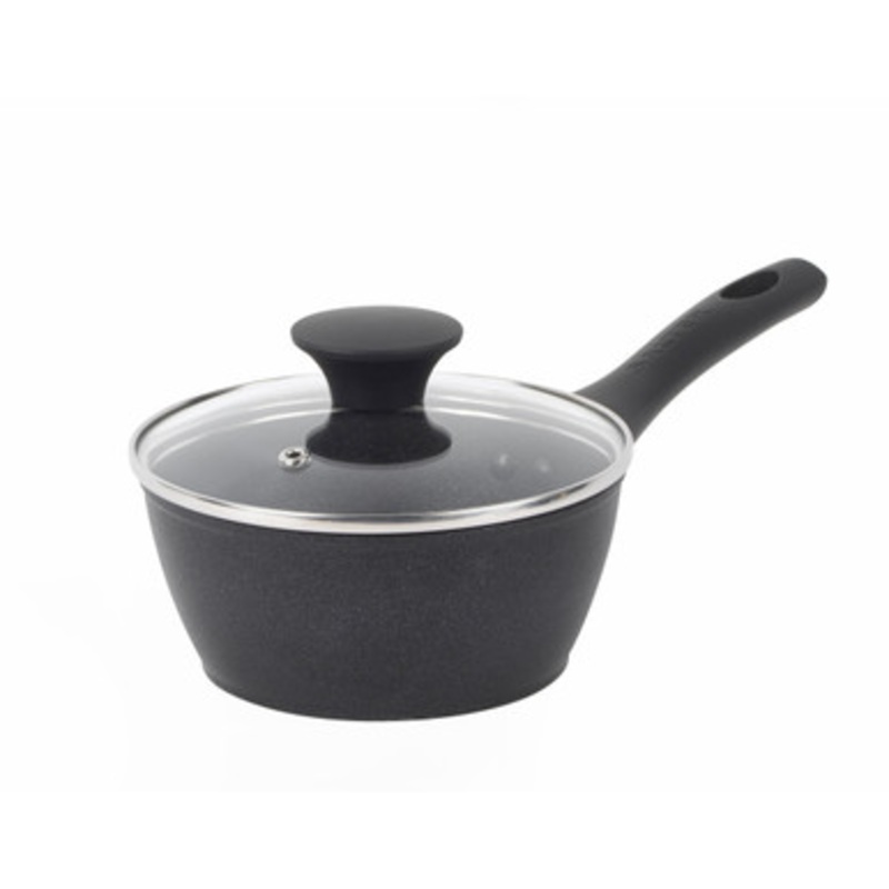 Megastone Noir 16cm Saucepan