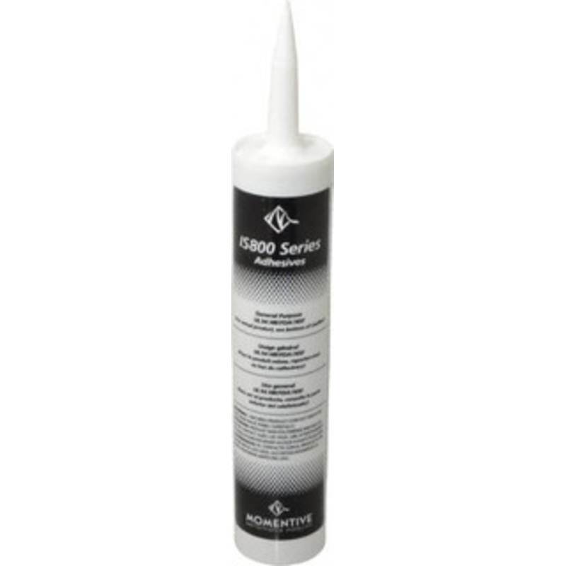 Momentive Performance Materials 10.1 oz Tube Black RTV Silicone Joint Sealant -50 to 200C Operating Temp, 25 min Tack Free Dry Time, 24 hr Full Cure Time, Series IS800 IS803 12C - 06904684