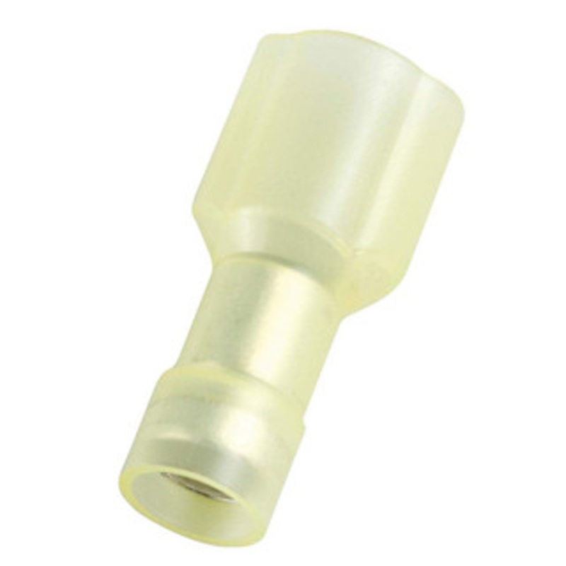 Value Collection Wire Disconnects, Gender: Male, Insulation Type: Fully Insulated, Insulation Material: Nylon, Connection Type: Crimp, Compatible Wire Size (sq mm): 4.0-6.0 (mm), Compatible Wire Size (AWG): 12-10 MDFNYD5-250 - 14736060