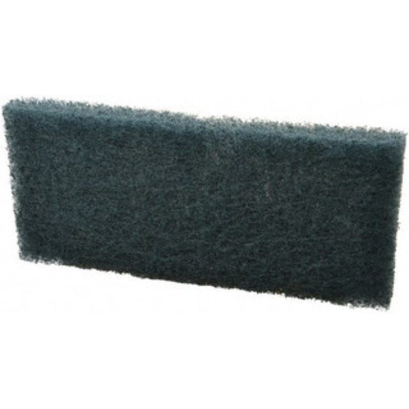 3M 10 Long x 4-5/8 Wide x 1/2 Thick Scouring Pad Medium-Duty, Blue 7000138529 - 06683965
