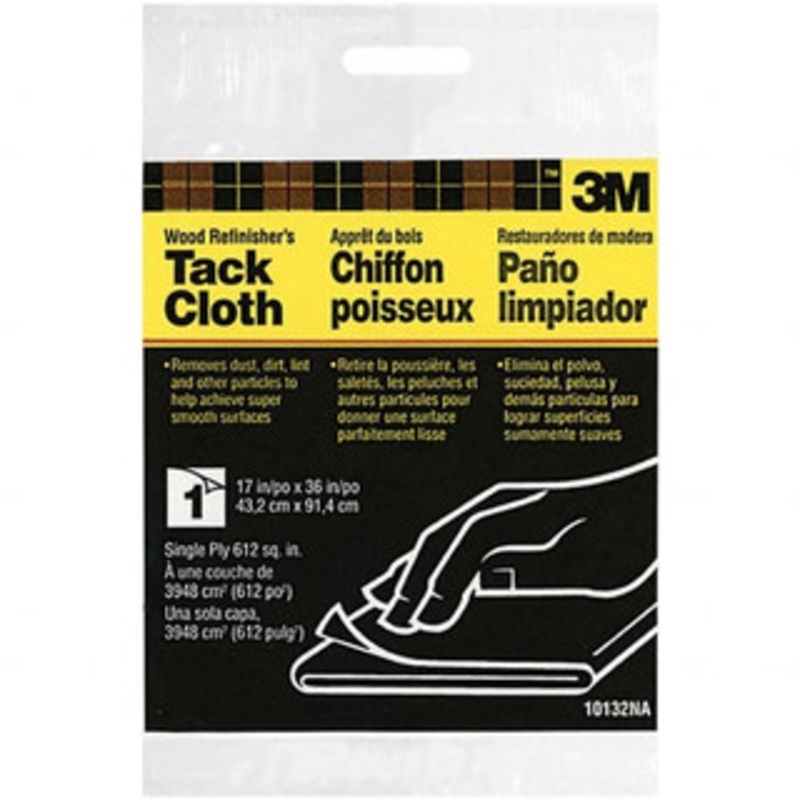 3M Drywall Accessories 17 x 36 SINGLE PLY 3M TACK CLOTH 10132NA 7000126150 - 45812237
