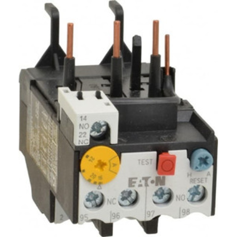 Eaton Cutler-Hammer 16 to 24 Amp, 690 VAC, Thermal IEC Overload Relay Trip Class 10, For Use with 18-32 A Contactors XTOB024CC1 - 08805368