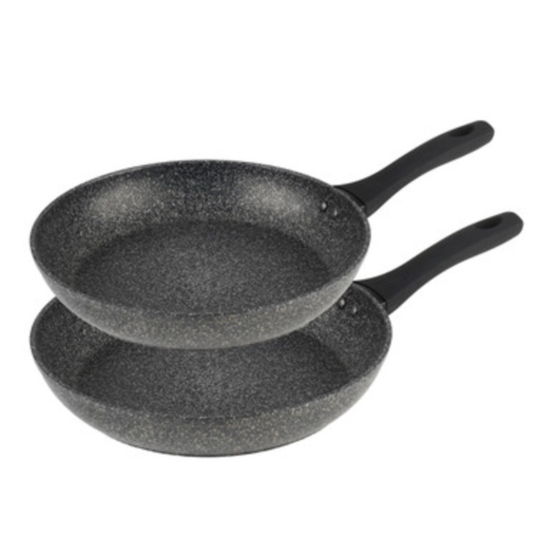 Megastone 2-Piece Frying Pan Set - 28/30cm
