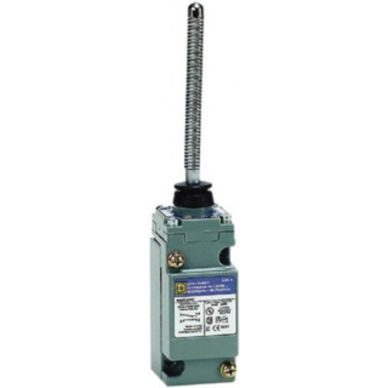 Square D SPDT, NC/NO, 600 Volt Screw Terminal, Cat Whisker Actuator, General Purpose Limit Switch 1, 2, 4, 6, 12, 13, 6P NEMA Rating, IP67 IPR Rating 9007C54KC - 69658730