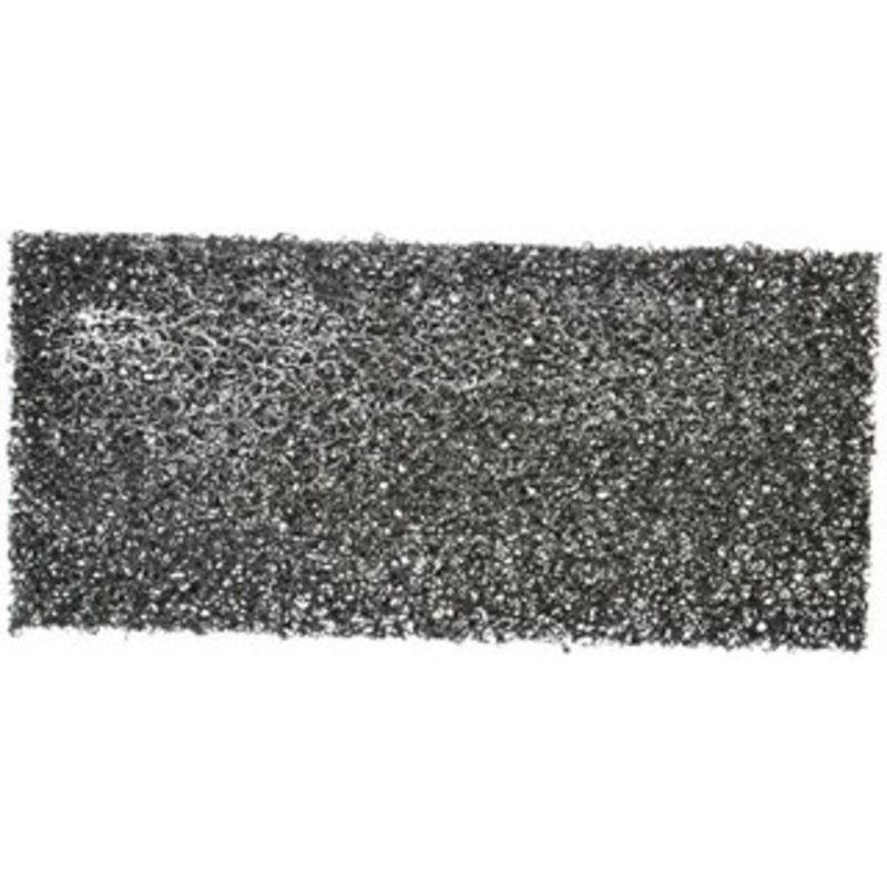 3M 10 Long x 4-5/8 Wide x 1/2 Thick Cleansing Pad Heavy-Duty, Black 7000052516 - 06683999