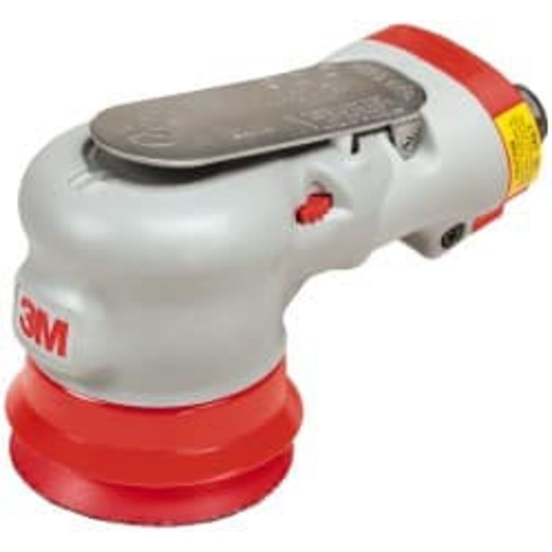 3M 12,000 OPM, 17 CFM Air Consumption, 90 psi Air Pressure, Palm Air Orbital Sander Round Pad, 7100025418 - 65795866