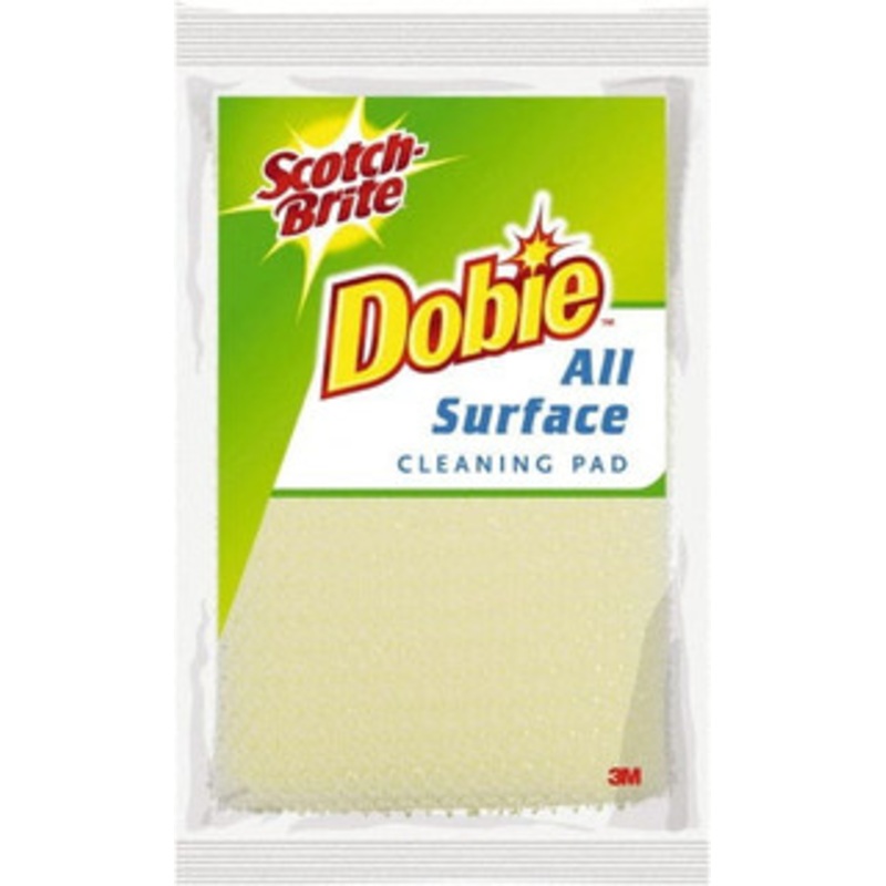 3M Pack of (24) 4 Long x 2-1/2 Wide x 1/2 Thick Sponges Light-Duty, White 7010301738 - 09162793