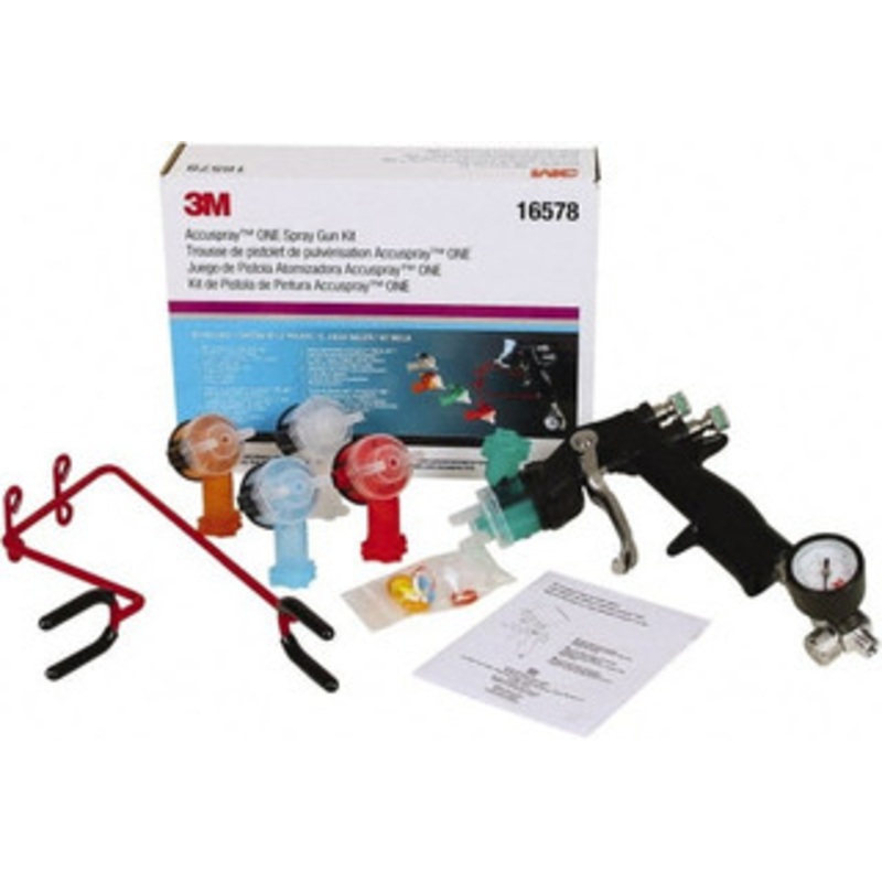 3M Pressure Feed Paint Spray Gun 20 Min psi 7100096182 - 42539395