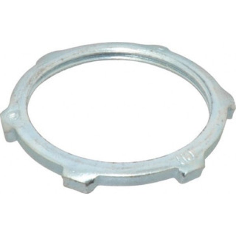 Crouse-Hinds 1-1/2 Trade Rigid/Intermediate (IMC) Conduit Locknut Steel, Noninsulated, Threaded Connection 15 - 04784906