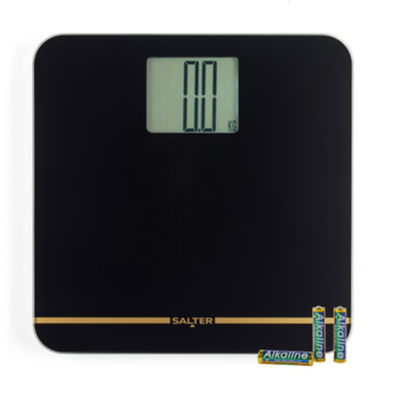 Max Digital Bathroom Scale  Supersize Display, Black