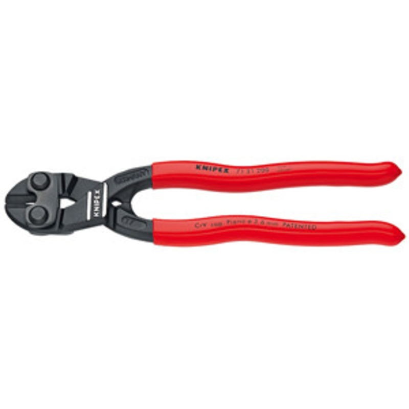 Knipex 8 Hi-Leverage CoBolt Cutters w/ Notched Blade - KX7131200