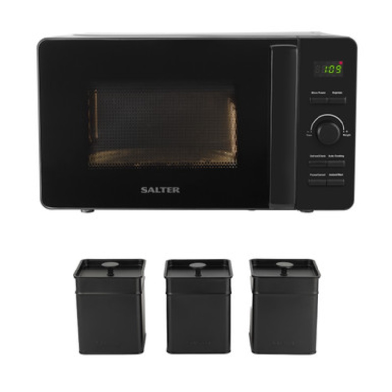 Kuro Digital Microwave & Canister Set