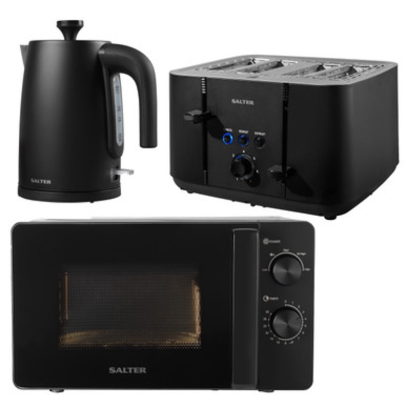 Kuro Kettle, Toaster & Manual Microwave Set