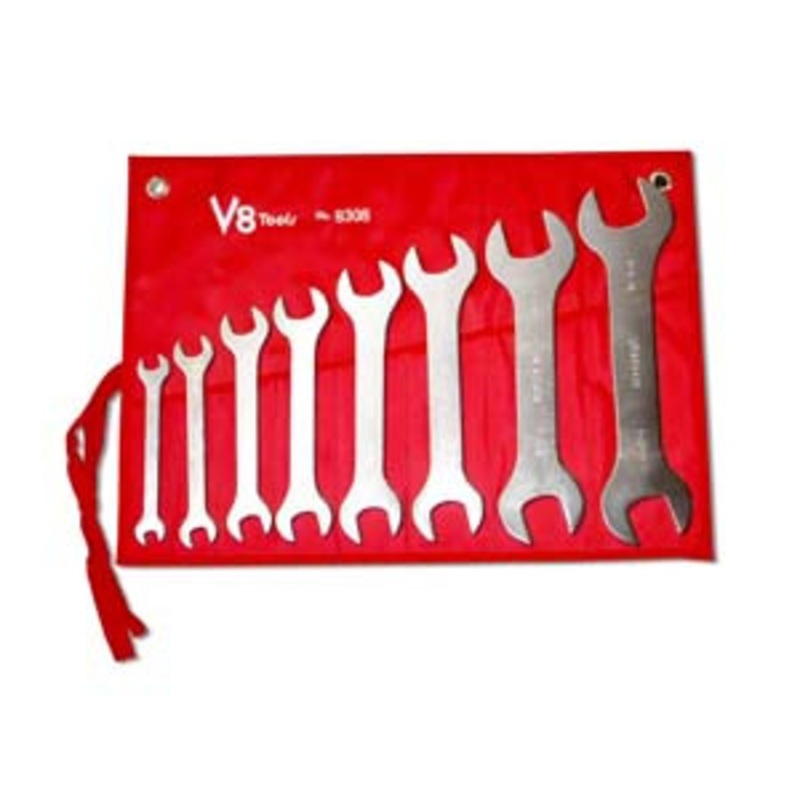 V8 Tools 8 Piece SAE Super Thin Wrench Set - VT8308