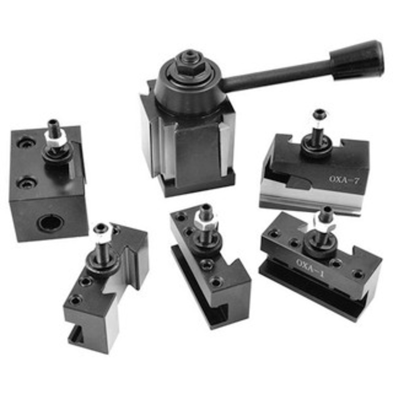 Precise 6 Piece Mini Quick Change Tool Post & Holder Set - 3900-5102