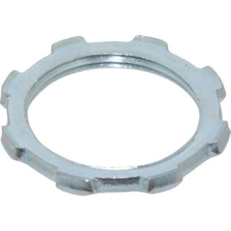 Thomas & Betts 1-1/4 Trade Rigid/Intermediate (IMC) Conduit Locknut Steel, Noninsulated, Threaded Connection 144 - 54061338