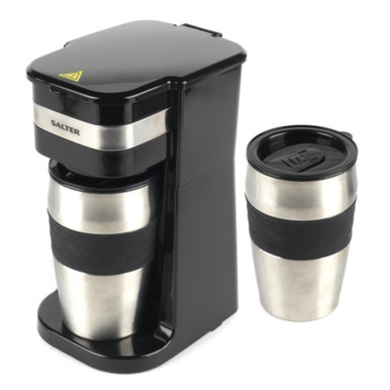 Coffee Maker to Go including 2 Travel Mugs