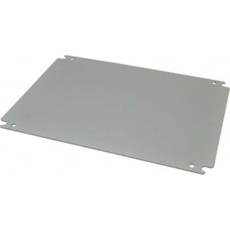 Cooper B-Line 10 OAW x 14 OAH Powder Coat Finish Electrical Enclosure Nonperforated Panel 16 x 12 Box, 14 Gauge Steel, Use with 161210-SD/161210-SDW/16126-FM/16126-SD/16128-SD/16128-SDW 78205109259 - 64050420