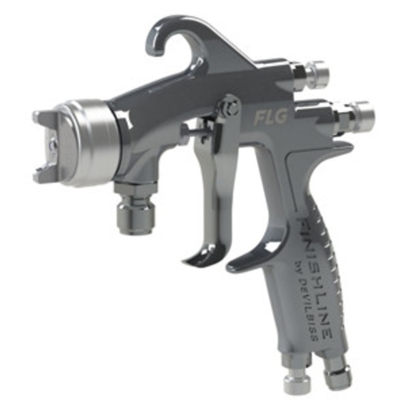 DeVilbiss FLG Pressure HVLP 1.4 1.8 Nozzle Spray Gun with 560ml - DV905162