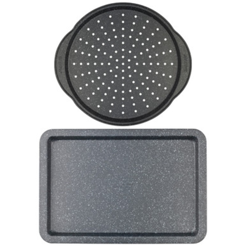 Megastone Baking Tray & Pizza Pan Set