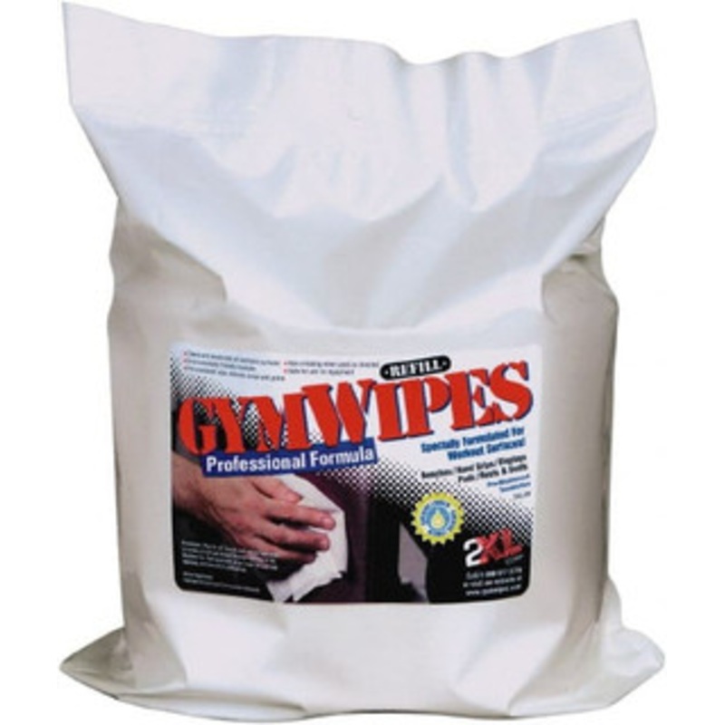 2XL Corporation Pre-Moistened Sanitizing Wipes Center Pull, 8 x 8 Sheet Size, White 2XL-38 - 92688159