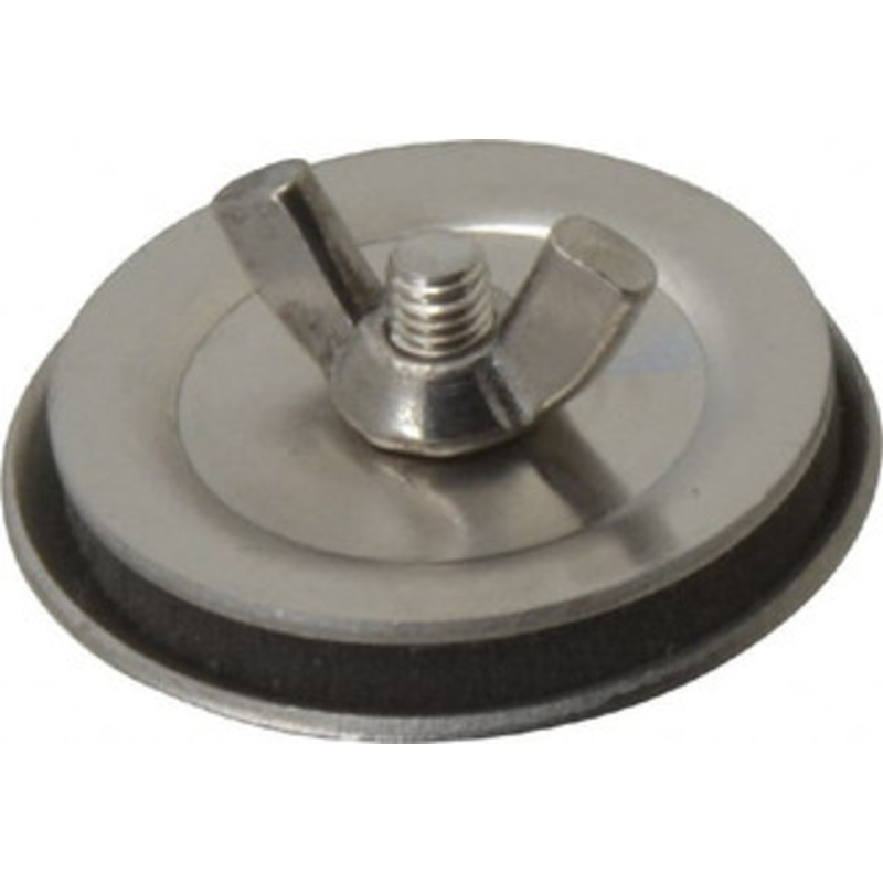 Cooper B-Line 3/4 Conduit, 4X NEMA Rated, Electrical Enclosure Stainless Steel Hole Seal UL Listed, Includes Oil-Resistant Gasket, Plated Stud & Wing Nut 78205148576 - 64050693