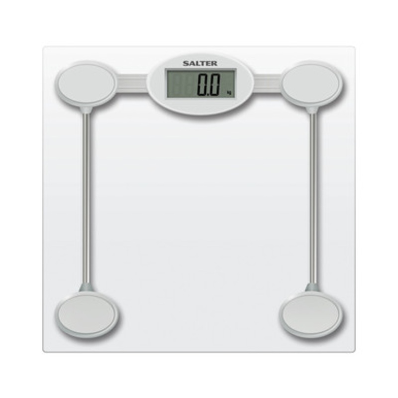 Glass Digital Bathroom Scale - Clear